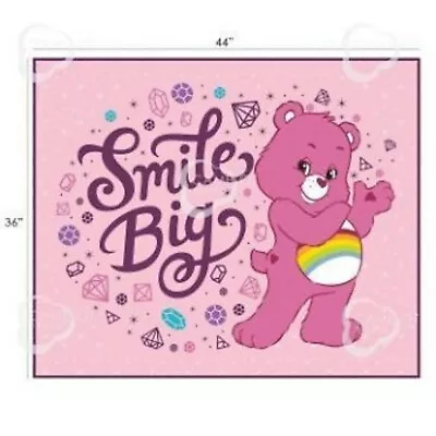 Care Bears Sparkle And Shine Smile Big Cotton Quilting Fabric Panel • $24.95