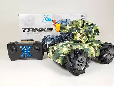 £36.99 • Buy RC 4WD Drift 4x4 Tank Water Bomb Firing Gesture Control Radio Model Toy 2.4G Kid
