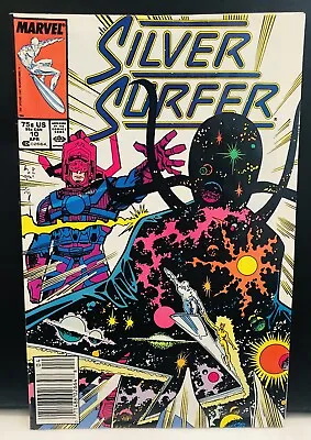 Silver Surfer #10 Comic  Marvel Comics Newsstand  Galactus Nova And Eternity”” • £9.64