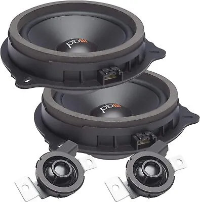 PowerBass OE65C-FD 6.5  OEM Replacement Component Speaker For Ford Lincoln -Pair • $129.99