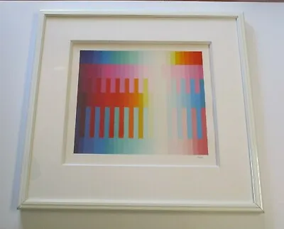 $2560 • Buy Agam Silkscreen Serigraph Signed Limited Rare Abstract Pop Colorful Op Modernism