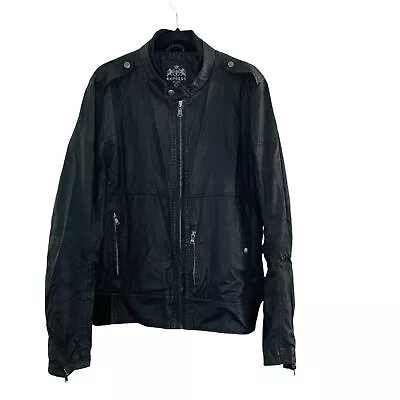 Express Moto Style Full Zip Black Mens Jacket  Size: L • $19.99