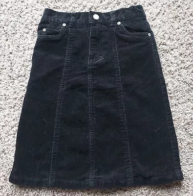 The Children's Place Size 6 Black Corduroy Pants Pockets Elastic Waist • $7