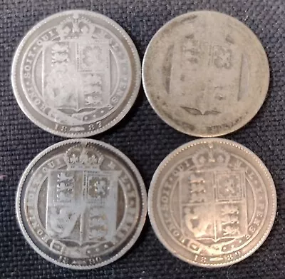 £35 • Buy Pre 1920 British Silver Coins 925 Sterling Silver Shillings Scrap Victoria