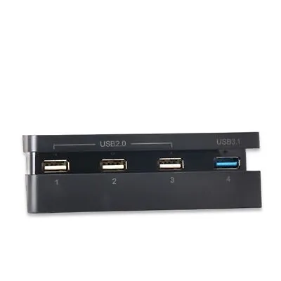 $21.51 • Buy NEW Slim PS4 USB Hub 4 Port  (USB 3.0 X1 +USB 2.0 X3 For Sony PS4 Slim Console