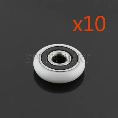 $5.15 • Buy 10pcs OD 18.5/20/23/25/27mm Ball Bearing Wheel Sliding Door Pulley Roller