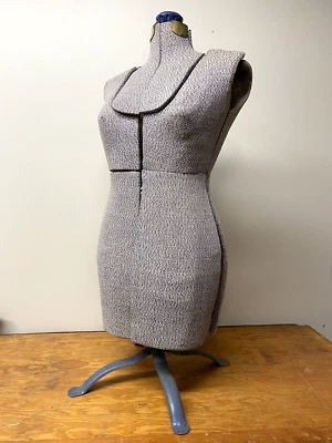 $129 • Buy Vintage Dress Form, Functional, Adjustable, No Missing Parts ~ 35 H To 62 H Max