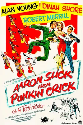 Aaron Slick From Punkin Crick - 1952 - Movie Poster • $9.99