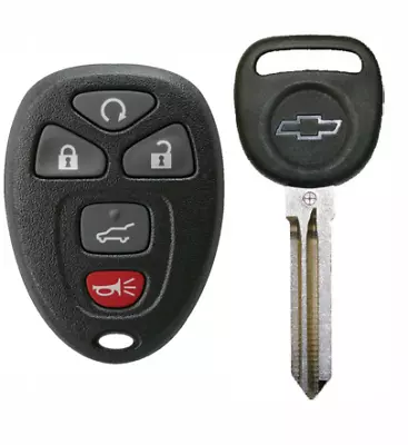 Keyless Entry Remote For Suburban Traverse & Tahoe + Chip Key With Logo  • $17.99