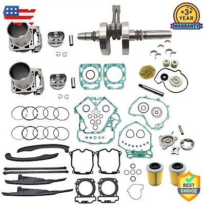 Can-am 800 Crankshaft Cylinder Gasket Engine Rebuild Kit Outlander Commander US  • $448.99