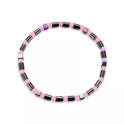 Pink Magnetic Health Bracelet Anklet Star Bangle Arthritis Cooper Pain Relief • £3.99