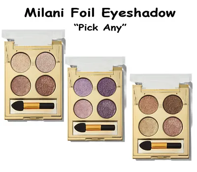 Milani Foil Eyeshine Shimmer Glitter Eyeshadow  Pick Any Color  • $4.25