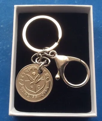 £7.95 • Buy Vintage Cardiff City Fa Cup Centenary Esso Coin And Lobster Clasp Keyring