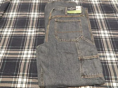 Faded Glory Men's Carpenter Jeans 32 X 32 Straight Relaxed • $19.95