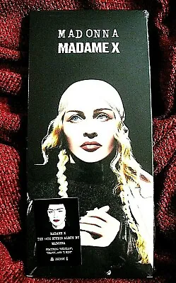 $39.95 • Buy Madonna Madame X Cd Sealed Long Box Set Promo Hype Sticker I Rise Crave Tour Lp