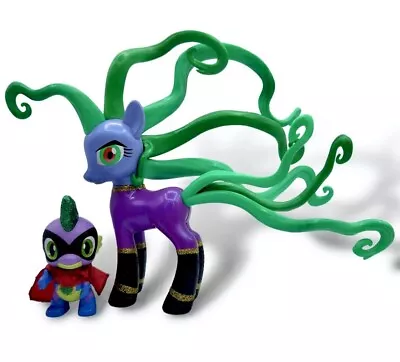 My Little Pony Mane-Iac Mayhem & Spike The Dragon Comic Con Figures Lot • $16