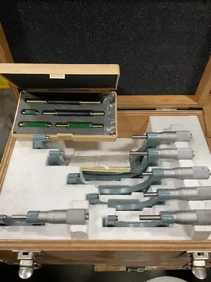 Mitutoyo Micrometer Set 0-6 • $600