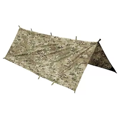 VIPER VCAM BASHA - British Uk Army Mtp Camo Tent Shelter Tarpaulin Ground Sheet • £38.90