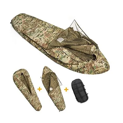 MT Military Army Force Defence 4 & Tropen Patrol Mummy Sleeping Bags With Biv... • $356.06