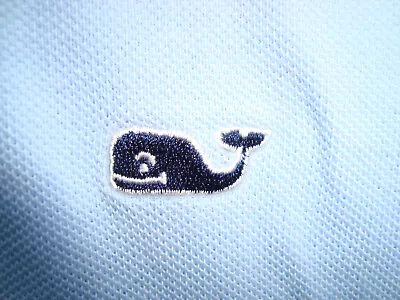 Vineyard Vines Men's Shortsleeve Pique Blue Polo Shirt Size Large Great! • $19.99