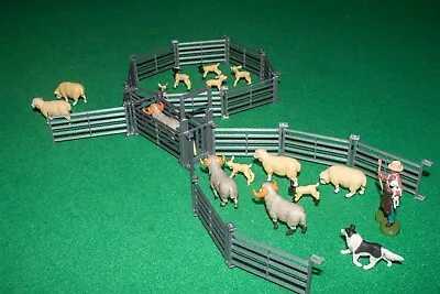 1/32 Sheep Handling System Model Farm Diorama Britains Siku Wiking • £35