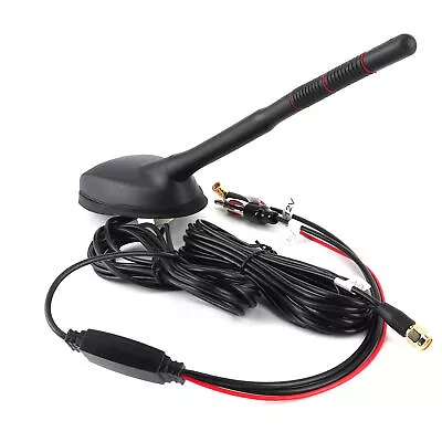 Car DAB+GPS+FM Antenna Active Amplified Top Roof Mount Waterproof • £26.38