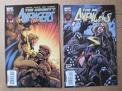 The Mighty AVENGERS #s 10 & 11. Complete 2 Issue Sentry / Ms Marvel Story. 2008 • £5.99