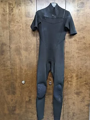 Billabong Men's Absolute Comp 2mm Front Zip Wetsuit - Black Medium Tall • $60