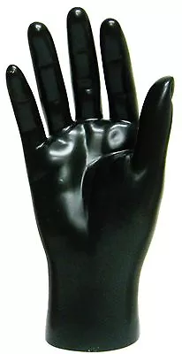 MN-HandsM BLACK RIGHT Male Mannequin Hand Jewelry Glove Display (BLACK ONLY) • $9.99