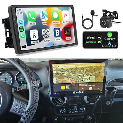 For Jeep Wrangler 3 JK 2007-2016 Android 12.0 Car Radio Stereo Carplay W/Camera • $125.99