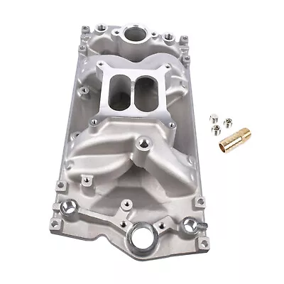 Dual Plane Vortec Engines Air Gap Intake Manifold For Small Block Chevy 350 1996 • $131.80