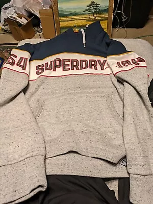 Superdry Men’s Retro Stripe Hoodie Sz 3xL 3xxx • $45.50