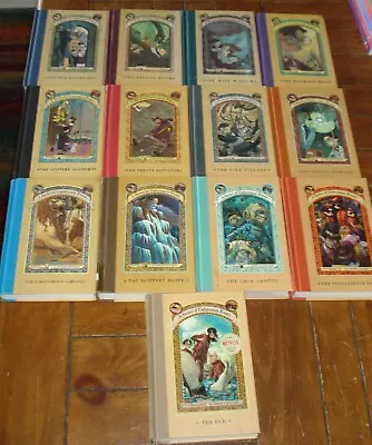 Lemony Snicket A Series Of Unfortunate Events HB Vol 1-13 First Editions • $48.99