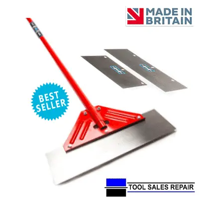 £12.99 • Buy Plasterers Floor Scraper Heavy Duty - Made In Britain -