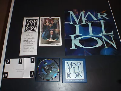 Marillion Cover My Eyes Pain & Heaven Cd Box Limited Edition & Poster Rare Oop • $45