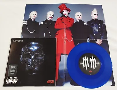 Marilyn Manson: MOBSCENE 7  Vinyl Limited Edition Blue EU 2003 Poster EX/EX • $74.99