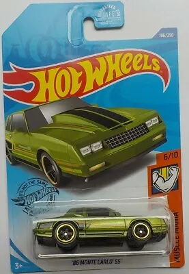 2020 Hot Wheels MUSCLE MANIA 6/10 '86 Monte Carlo SS 196/250 • $2