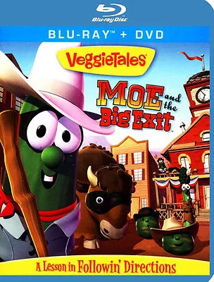 VEGGIETALES - Moe And The Big Exit DVD + BLU-RAY NEW/SEALED • $11.65