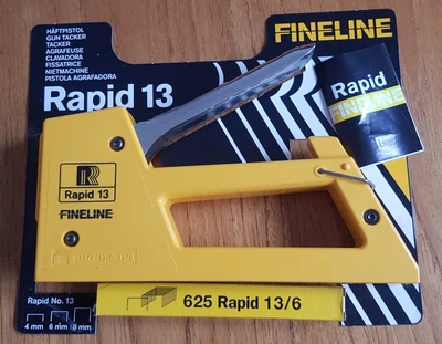 £21 • Buy Rapid 13 Fineline Stapler Gun Tacker For Upholstery Incl. Box Of 625 Staples