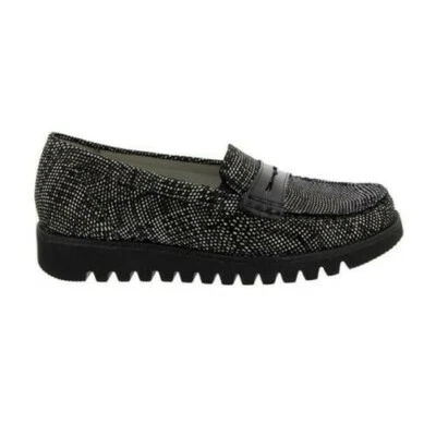 £83.47 • Buy Waldläufer Habea , Moccasin, Check Taipei, Black, Width H 926504-200-001