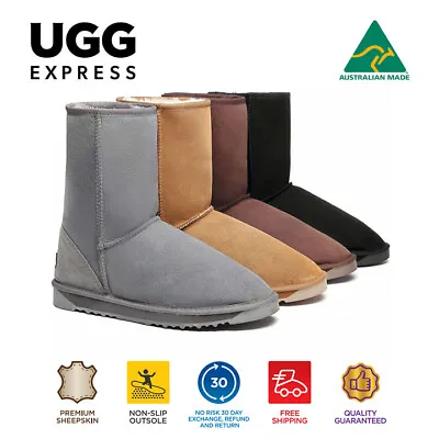 $65 • Buy 【EXTRA20%OFF】UGG Boots Short Classic Australian Made Sheepskin Non-Slip Durable