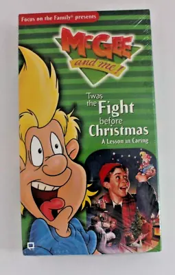 McGee And Me! V. 9 'Twas The Fight Before Christmas  (VHS) NEW-SEALED • $3.50