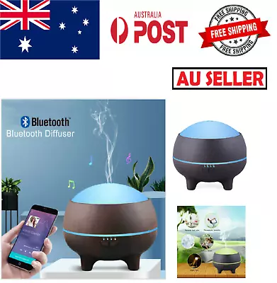 Aroma Bluetooth Speaker Aromatherapy Diffuser Ultrasonic Air Humidifier Purifier • $56.99