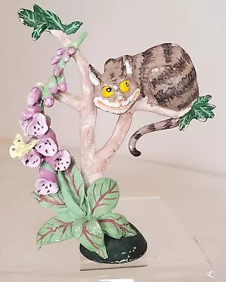 $23.95 • Buy Cheshire Cat Metal Figurine Alice In Wonderland Hamilton Collection Tenniel 80's