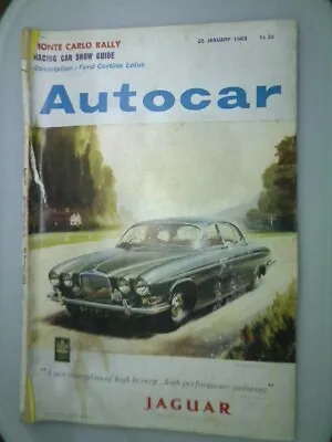 £8.99 • Buy Autocar Magazine, January 25th 1963