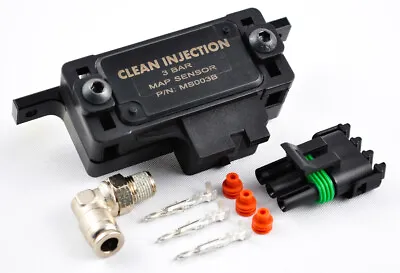 New 3 Bar Map Sensor GM Mount With ECUMaster AEM ProEFI Megasquirt Haltech FAST  • $74.96