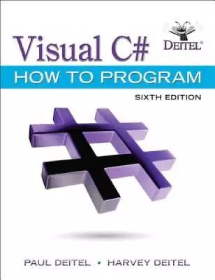 Visual C How To Program (6th Edition) (Deitel Series) - Paperback - ACCEPTABLE • $84.22