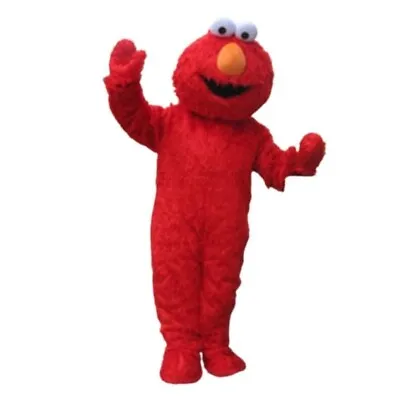 Elmo Sesame Mascot Costume Halloween Birthday Party Adult Cosplay Dress Up • $250