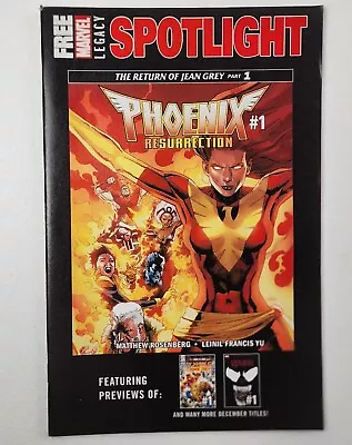 Phoenix Resurrection Part 1 December Marvel Legacy Spotlight Previews Comic 2018 • $8.49