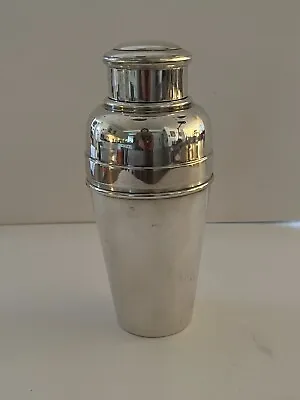 £65 • Buy Silver Plate Cocktail Shaker Mixer By William Suckling 1 Pint